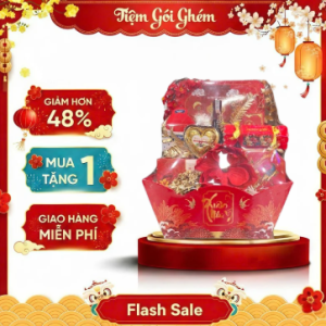 Giỏ quà tết Tiệm Gói Ghém xuân như ý