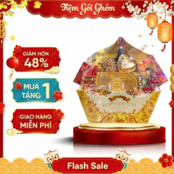 Giỏ Quà Tết Tiệm Gói Ghém Xuân Như Ý
