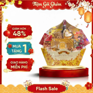 Giỏ Quà Tết Tiệm Gói Ghém Xuân Như Ý