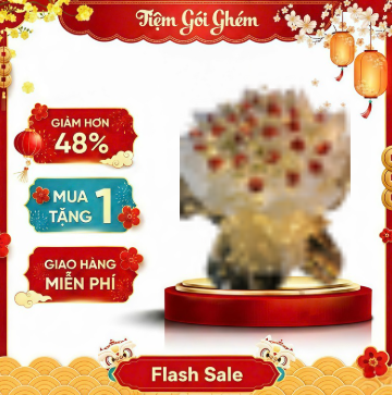 Hoa dâu tây Tiệm Gói Ghém