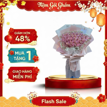 Hoa tiền Tiệm Gói Ghém